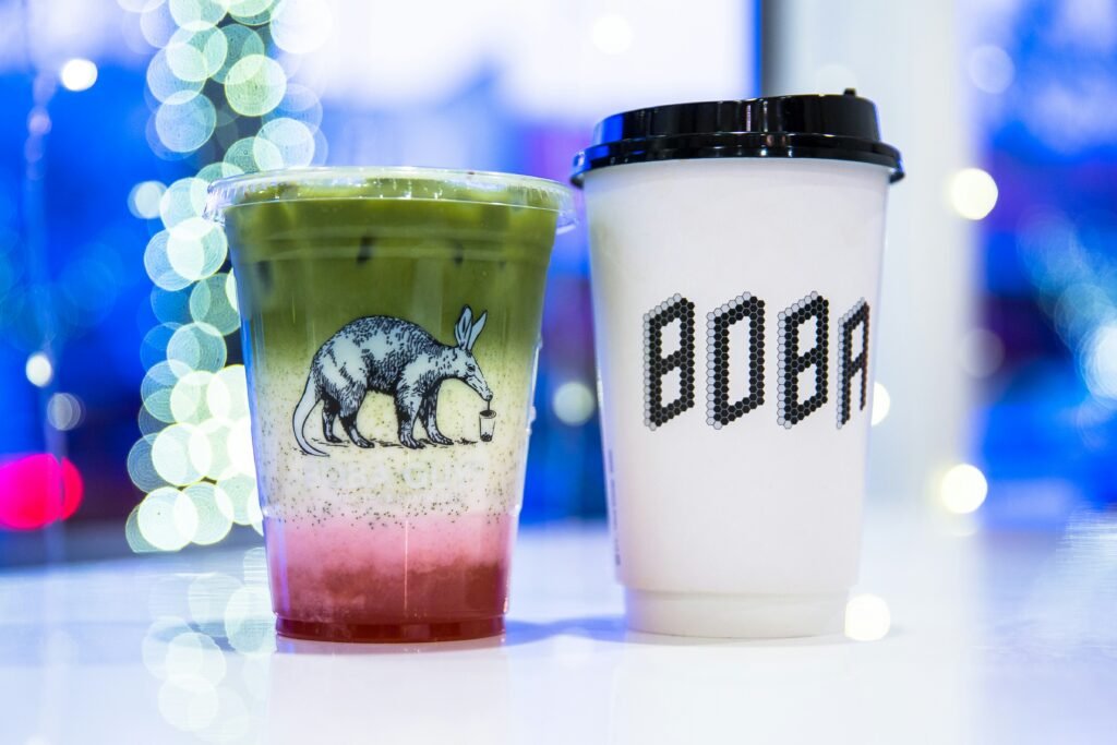 Milky Drink with Pearls NYT